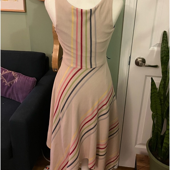 Anthropologie Striped Rainbow Dress - Picture 11 of 11